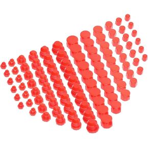144 Pcs Plastic Plugs and Caps Kit, Automotive Cap and Plug Kit for Servicing Fluid Lines Seals Hoses and Blocks Out Dirt for an-3 to AN-12 Fluid Lines in Kuwait