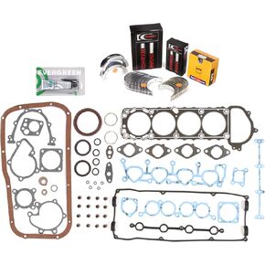 Evergreen SA-5494168482-3 مجموعة حشية كاملة محامل حلقات تناسب 91-94 Nissan 240SX 2.4 KA24DE in Kuwait