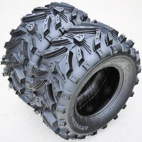 Set Of 2 (TWO) Forerunner Maxx Plus M/T ATV UTV Mud Off-Road Tires-24x10.00-11 24x10-11 24x10x11 48F Load Range 6 Ply BSW Black Side Wall in Kuwait