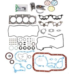 Evergreen SA-5494198809-5 Full Gasket Set Bearings Rings Compatible With/For 98-00 Toyota RAV4 2.0L DOHC 3SFE in Saudi Arabia