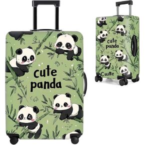 غطاء أمتعة دجاج ملون لحقيبة السفر مقاس 24-26 بوصة - واقي حقيبة سفر لطيف على شكل حيوان كرتوني - غطاء أمتعة نابض بالحياة مضاد للخدش وقابل للغسل مع تصميم ديك مضحك، مقاس M in Kuwait