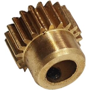 1pc Brass Cylindrical Spur Pinion Gear 0.4 Module 20 Teeth with Step 2mm and 3mm Bore(2mm bore)(2mm bore) in Kuwait