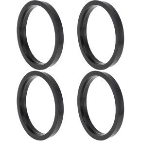 82.1mm to 70.1mm Car Wheel Hub Centric Rings Black Polycarbonate Wheels Center Shaft Shock Absorbing Hubrings 4 Pcs in Saudi Arabia