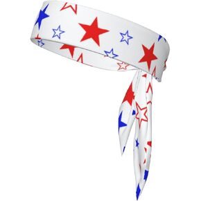 Tie Headband for Men Women Adjustable Sports Sweatband Head Ties for Yoga Workout Running in Saudi Arabia