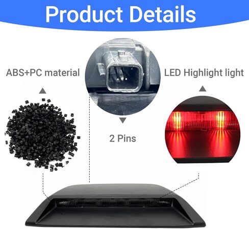 3rd Third Brake Light Compatible With 2013 2014 2015 2016 2017 2018 Nissan Altima Sedan Replacement 26590-9HM1A 26590-3TA1A in Kuwait