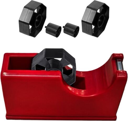 3 مجموعات من موزع الشريط الأساسي، أسود أملس لسطح المكتب، عجلة توزيع شريط بديلة للاستخدام في المنزل والمكتب in Kuwait