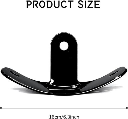Motorcycle Rear Side License Plate Bracket Holder Mount for Harley Davidson, Curved License Plate Tag Frame Support Holder 1/2" Shock Mount for Sportster 48 72 Iron 883 1200 Nightster Roadster in Saudi Arabia