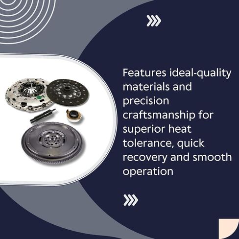 LuK OEM Clutch Kit & DMF Flywheel لـ 07-08 Acura TL Type-S 3.5L و08-17 Honda Accord V6 - ترقية الأداء عالي التحمل من أجل مشاركة سلسة - ملاءمة متينة ودقيقة - تقدم ضمان العلامة التجارية لمدة 12 شهرًا in Kuwait