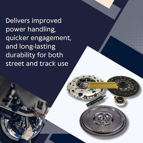 LuK OEM Clutch Kit & DMF Flywheel لـ 07-08 Acura TL Type-S 3.5L و08-17 Honda Accord V6 - ترقية الأداء عالي التحمل من أجل مشاركة سلسة - ملاءمة متينة ودقيقة - تقدم ضمان العلامة التجارية لمدة 12 شهرًا in Kuwait