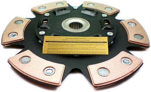 EFT 6-PUCK المرحلة 3 MIBA قرص القابض السيراميك يعمل مع مازدا RX-7 TURBO RX-8 FC FD SE3P in Kuwait