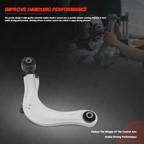 Pair Aluminium Rear Camber Adjustment Arm Kit with Adjustable Camber Arms for Honda Civic 2016-2021, Accord 2018-2022, CR-V 2016-2021 for Honda Insight 2018-2022, Left & Right BP67476 in Saudi Arabia
