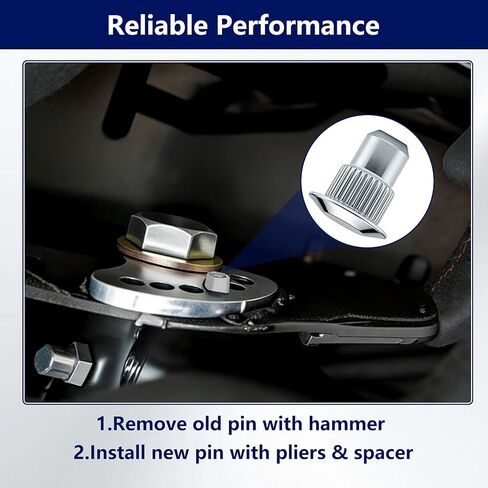 12 Pcs Alignment Cam Guide Pins K6716 Replacement- Alloy Steel Camber Pins Compatible with Chevrolet Silverado Suburban Tahoe, GMC Sierra Yukon, Cadillac Escalade, Hummer in Kuwait