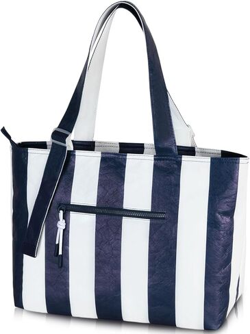 HOMESPON Large Waterproof Beach Bag for Women Pool Bags with Wet Compartment Lightweight Tote for Work Travel Weekends in Saudi Arabia