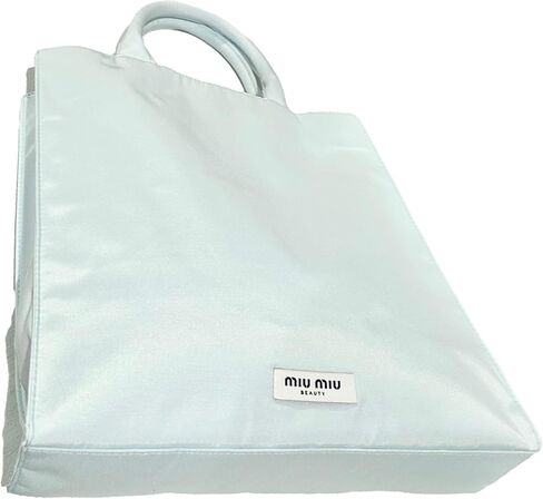 حقيبة يد Miu Miu Light Blue Beauty Miutine Fragrance Miutine (12 طول × 13 ارتفاع × 3 عرض) - 9558 in Kuwait