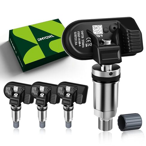 TPMS مبرمج مسبقًا 315 ميجا هرتز متوافق مع Ford F150 (2015-2024)|Explorer (2016-2021)|Mustang (2015-2023) مستشعر مراقبة ضغط الإطارات، OE:F2GZ1A189A (مجموعة من 4) in Kuwait