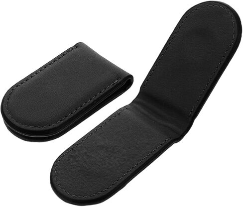 Homoyoyo 2pcs Magnetic Fixing Clip Men Money Clip Cash Holder Card Slot Practical Wallet for Office Travel Daily Use in Saudi Arabia