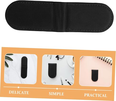Homoyoyo 2pcs Magnetic Fixing Clip Men Money Clip Cash Holder Card Slot Practical Wallet for Office Travel Daily Use in Saudi Arabia