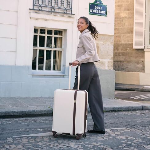 مجموعة الأمتعة الدوارة الرجعية القابلة للتوسيع من ELLE Luxe Journey مكونة من 3 قطع in Kuwait