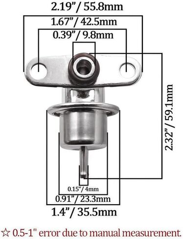 Generic 1L2E-9F775-AB Fuel Pressure Damper Compatible with Escape Explorer Ranger Mazda B4000 Tribute Mercury Mountaineer Replaces 1L2Z-9F775-AA XL2Z-9F775-AA in Kuwait