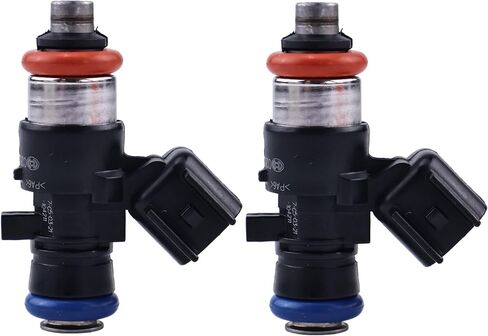 JEENDA 2PCS Fuel Injectors 27400040 Compatible with 2017-2023 Harley-Davidson Road King Street Glide Electra Glide CVO Street Glide in Saudi Arabia
