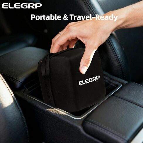 محول ELEGRP 80A Tesla إلى J1772، محول شاحن NACS إلى J1772 EV للشحن من المستوى 2، متوافق مع موصل Tesla عالي الطاقة، شاحن الوجهة، موصل الهاتف المحمول، مع حقيبة حمل in Kuwait