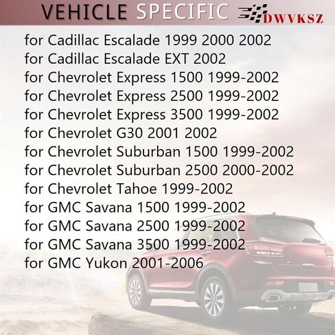 مفتاح قطع ضاغط مكيف الهواء لسيارة شيفروليه سوبربان 2500 8.1L 2001 2002، لسيارة Express 3500 7.4L 1999 2000، لسيارة Express 3500 8.1L 2001 2002 يستبدل # 89019197، CCS437، (1x) in Kuwait