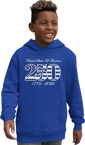 Go All Out Commemorative 250th USA 1776-2026 America Mens Women Youth Sweatshirt Hoodie in Saudi Arabia