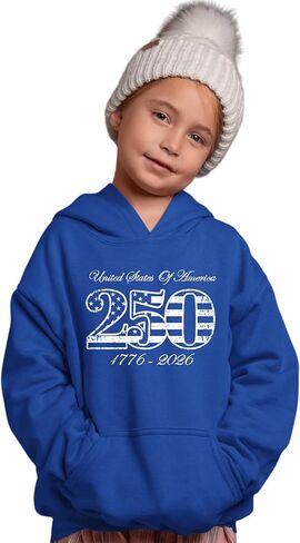 Go All Out Commemorative 250th USA 1776-2026 America Mens Women Youth Sweatshirt Hoodie in Saudi Arabia