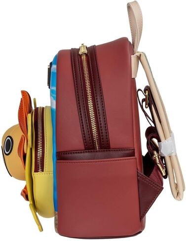 حقيبة ظهر صغيرة من Loungefly One Piece Thousand Sunny Ship، جلد صناعي، متعددة الألوان، حصريًا للترفيه على الأرض، 10.5x7.5x6.5 بوصة in Kuwait