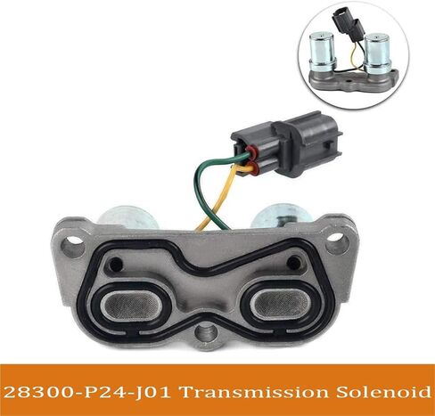 Automatic Transmission Shift Control Lock Up Solenoid 28300-P24-J01 28300P24J01 Compatible For HONDA CIVIC CR-V Compatible For ACURA INTEGRA in Saudi Arabia