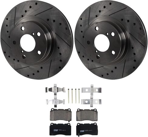 Replacement Brake Disc and Pad Kit Fits Subaru Impreza 2.5L (2011) Front - Sedan in Saudi Arabia