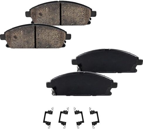Equivalent Front Brake Disc and Pad 2-Wheel Set fits Acura MDX 2003-2006 3.5L V6 (299.97 mm Front Disc) in Saudi Arabia