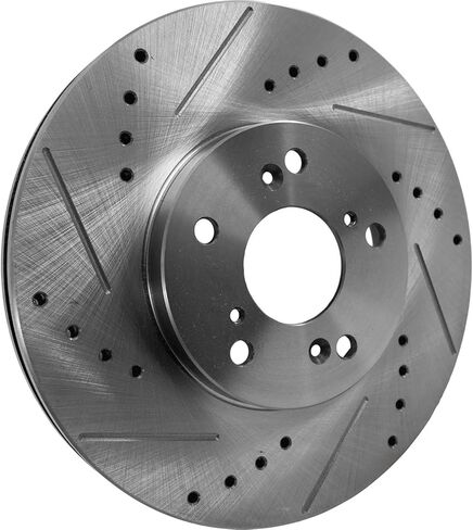 Equivalent Front Brake Disc and Pad 2-Wheel Set fits Acura MDX 2003-2006 3.5L V6 (299.97 mm Front Disc) in Saudi Arabia