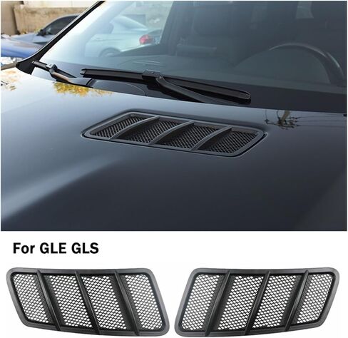 A1668800105 A1668800205 متوافق مع مرسيدس بنز GLE GLS W166 X166 C292 W292 كوبيه غطاء المحرك منفذ الهواء مدخل الهواء شبكة غطاء مصبغة in Kuwait