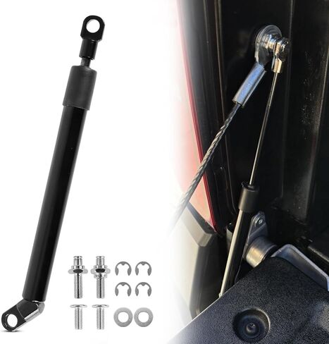 صدمة مساعدة للباب الخلفي لسيارة Toyota Tacoma 2024 2025 2026، مجموعة صدمات للبوابة الخلفية بدون مثقاب، صدمات للباب الخلفي لسهولة الفتح، 2024 2025 2026 ملحقات Toyota Tacoma in Kuwait