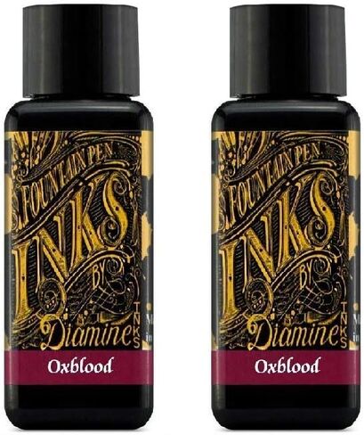 Diamine Fountain Pen Ink 30ml Oxblood 2 Pack in Saudi Arabia