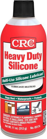 CRC Heavy Duty Silicone Lubricant 05174 – [Pack of 12] 11 Wt Oz., Multi-Purpose Silicone Lubricant for High Temperature Applications in Saudi Arabia