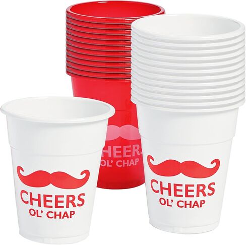 Fun Express British Party Cups (25 of 16 oz cups) for Party British Party Decor and Supplies in Kuwait