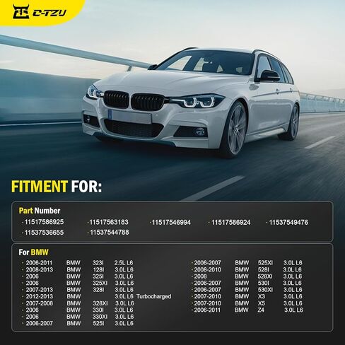 مضخة مياه مع مجموعة ترموستات لسيارة BMW 328i، 328xi، 325i، 325xi، 330i، 330xi، 525i، 528i، X3، X5، E90، E91 - يستبدل OE # 11517586925، 11517521584، 11517563183، 11537549476, 11537536655 in Saudi Arabia