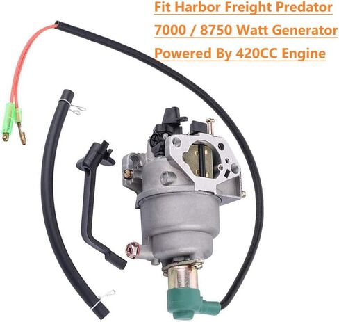 8750 Generator Carburetor for Predator 420CC Harbor Freight Predator 420CC 5000 6000 7000 8750 6500 Watt 188F Generator 69671 68530 68525 69672 69674 68529 68526 13HP 14HP 15HP 16HP in Kuwait