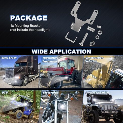 4x6 بوصة العلوي جبل قوس قابل للتعديل الفولاذ المقاوم للصدأ Y تصاعد قوس للثقيلة شاحنة جرار ATV شبه شاحنة 1 قطعة in Kuwait