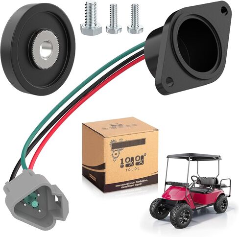 Golf Cart IQ Speed Sensor for Club Car DS and Precedent 2004-UP 48V Electric Golf Cart, with High Speed Magnet ADC Motor Replaces OEM Part# 102704901 102265601, Increased Stability & Speed in Kuwait