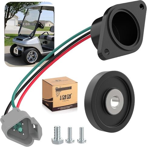 Golf Cart IQ Speed Sensor for Club Car DS and Precedent 2004-UP 48V Electric Golf Cart, with High Speed Magnet ADC Motor Replaces OEM Part# 102704901 102265601, Increased Stability & Speed in Kuwait