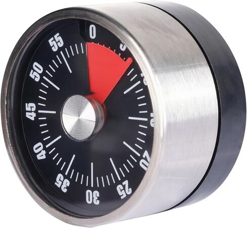 Timer - 60-Min Classroom & Kitchen Countdown Clock, Magnetic Backing, No Batteries in Saudi Arabia