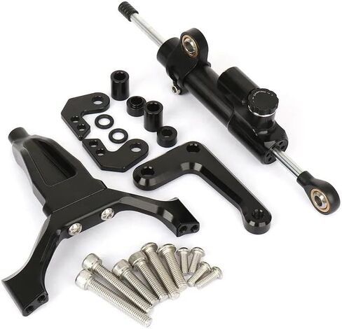 مثبت ممتص الصدمات من ألياف الكربون مع دعامة تثبيت متوافقة مع Yamaha MT-09 2025 2026 (ألياف الكربون) in Kuwait
