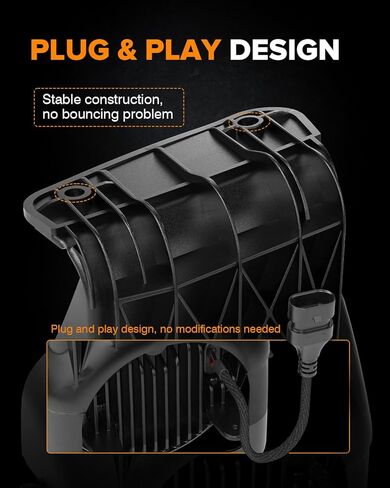 إصدار جديد من مجموعة مصابيح الضباب LED متوافقة مع 2003-2006 GMC Sierra 1500/2500/3500 & 2007 Sierra Classic Models OEM بديل مباشر لمصابيح الضباب المستديرة مصابيح القيادة الممتصة للصدمات باللون الأسود زوج واحد in Kuwait