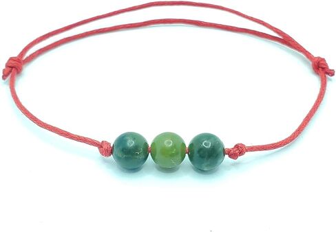 Genuine Jade Adjustable Red string Bracelet in Saudi Arabia