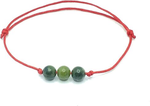 Genuine Jade Adjustable Red string Bracelet in Saudi Arabia