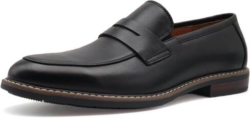 التشطيب والخياطة حذاء بدون كعب كلاسيكي للرجال من Moc-Toe Penny in Kuwait