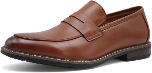 التشطيب والخياطة حذاء بدون كعب كلاسيكي للرجال من Moc-Toe Penny in Kuwait